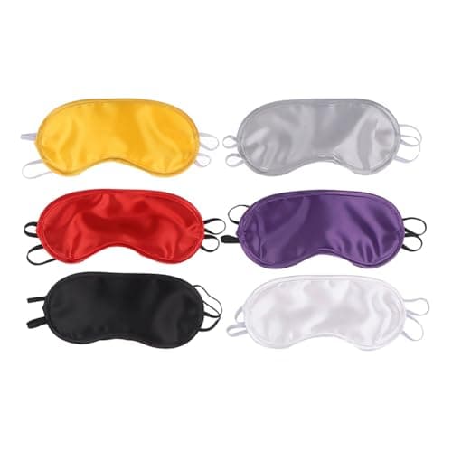 Van Der Linn Soft Eye Mask Sleeping Blindfold Travel Relaxation Comfortable Light Weight (Sky Blue Eyemask) — view 4