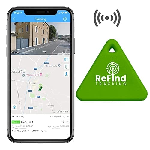 ReFind R3 Smart Tracker for Android and iPhone. Mini GPS Tag Bluetooth 5.0 Key Finder. Samsung AirTag Alternative for Keys, Pets, Wallets and Luggage (Green) — view 2