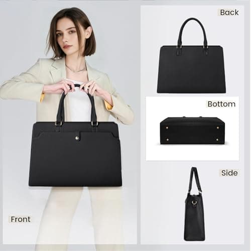 : GaoBangM Laptop Bags for Women 15.6 Inch Ladies Work Bag Women's Tote Bag — view 2