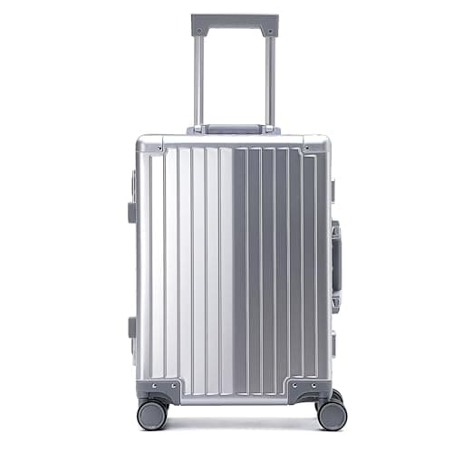 Simcat All Aluminum 20 Inch Carry-On Luggage with TSA Lock