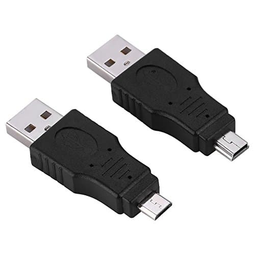 Aramox USB 2.0 Adapter Set, 10 Pack Micro Mini Male Female