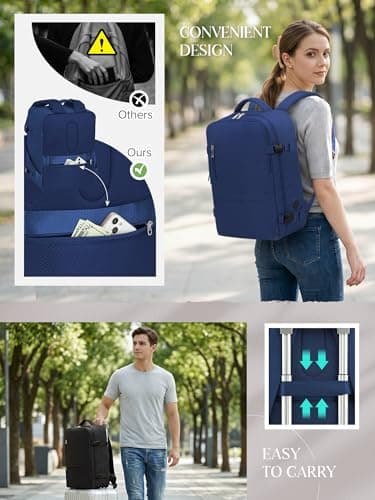 Hayayu Ryanair Cabin Bags 40x30x20 Underseat Carry-on Backpack Hand Luggage — view 4