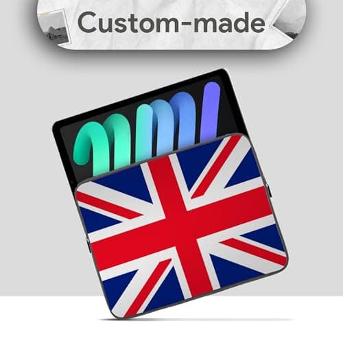 Personalised Neoprene Laptop Sleeve for 10 Inch and 11 Inch Laptops Custom Case Cover for Tablets iPads Notebooks Travel — view 4