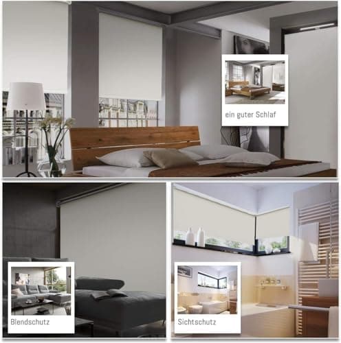 Portable Sky Blue Blackout Roller Blinds 80x290 cm Waterproof Fabric Window es for Travel Temporary & Permanent Use Thermal Ilat Ideal for Any Room — view 6
