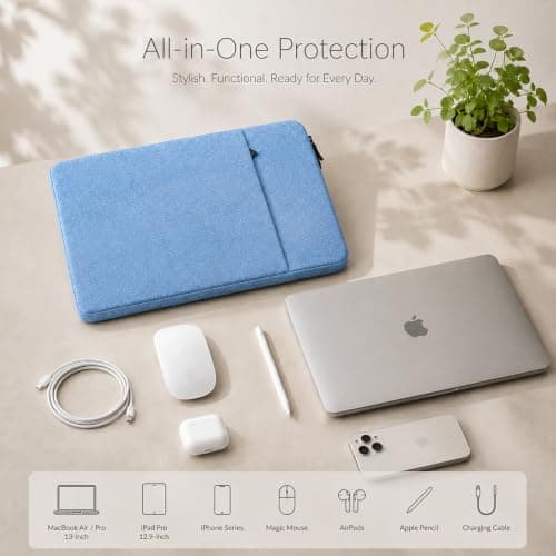 ProElife 13-Inch Laptop Sleeve for MacBook Air 13.6 M5/M4 & MacBook Neo — view 6