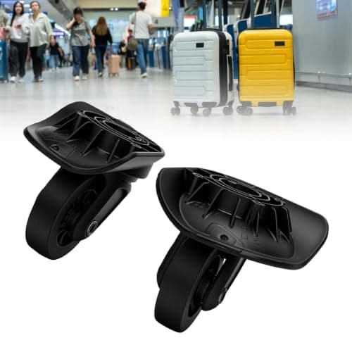 VGEBY Universal Luggage Wheel Replacement Kit, 2-Pack Quiet Glide — view 2
