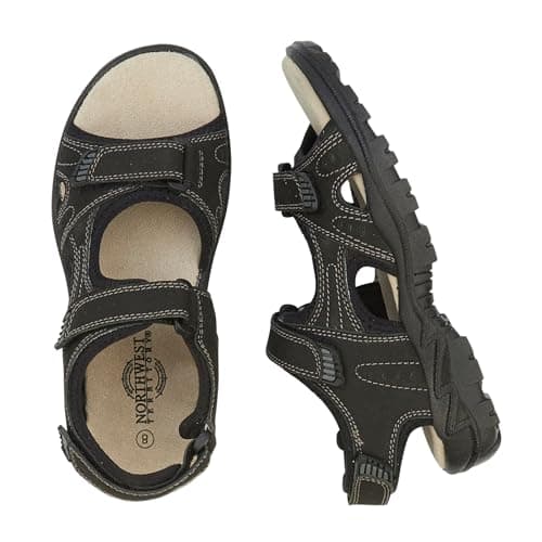 Northwest Territory Windsor Men's Leather Walking Sandals — view 3