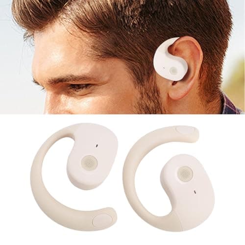 AI Translation Earbuds Real Time, Earhook Translation Earbuds 80 Languages 14 Accents Translator Device Noise Cancelling Bluetooth Earphone for Travel Business Meeting Learning — view 6
