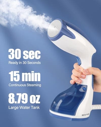 BEAUTURAL Portable Handheld Steamer — view 2