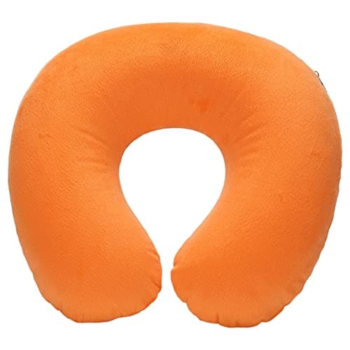 ulafbwur U-Shaped Travel Pillow Support Neck Neck Pillow Cushion U-Shaped Pillow Practical Orange One Size