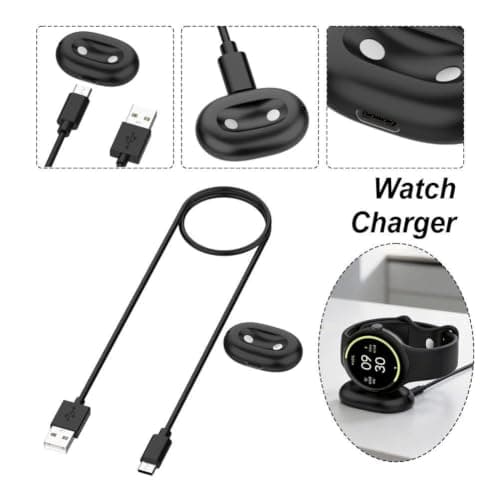 Magnetic Charger Compatible with Google Pixel Watch 4, USB-C Travel Dock — view 3