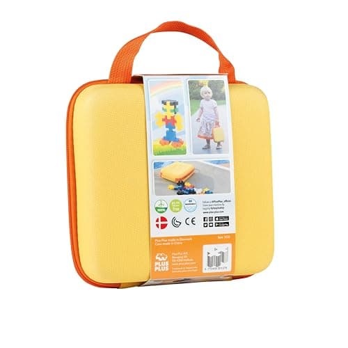 PLUS PLUS Building Blocks Toy Storage Case - Holds 15 BIG Pieces - Kids Construction Toys, Learning Resources, STEM Play for Home and Travel - Travel Case BIG — view 4