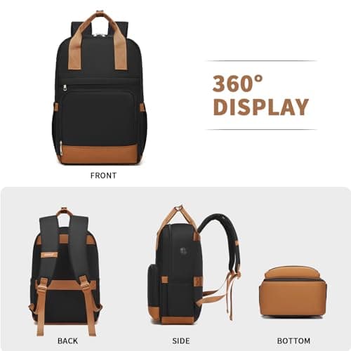 Kono Laptop Backpack Womens School Bags for Girls Lightweight Rucksack — view 6