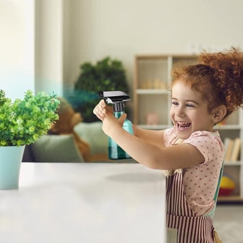 Spray Bottles, Refillable Sprayer, 7.87x3.35 inches Empty Container, Adjustable Nozzle, Cleaning Solution for Pet Care, Travelers Hair, Styling Kitchen, Degreasing Gardening, Home Office — view 4
