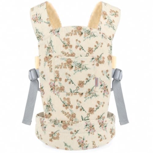 Corduroy Baby Doll Carrier with Adjustable Straps — view 5