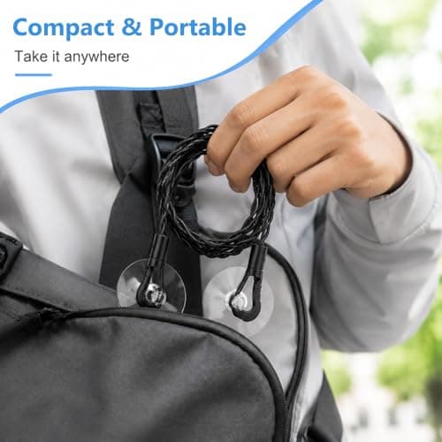 Travel Washing Line, Portable Washing Line, Camping Clothes Line, Extendable Travel Laundry Line — view 5