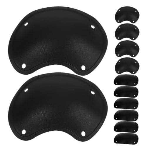 Abaodam 12pcs Lightweight Abs Luggage Corner Guards Shockproof Suitcase Edge Protectors for Hard Cases Travel Bag Reinforcement with Bumper Design Easy Installation Packing Corner Repair