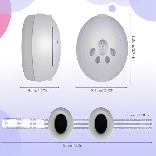 Baby Ear Defenders for 0-36 Months, Soft Adjustable with Noise‑Reduction — view 2