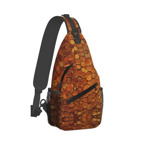 lootpe Wine Cork Print Daily Crossbody Sling Bag, Shoulder Backpack Chest Bag Daypacks, For Outdoor Travel Casual — view 2