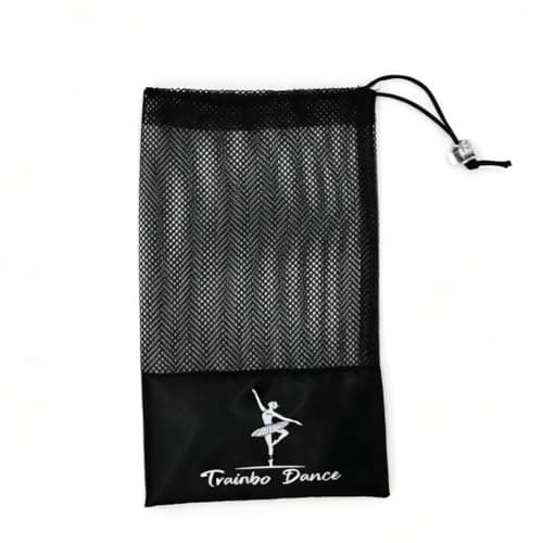 CYunhui Dance Shoe Portable Ballet Pointe Shoe Storage Pouch, Black 1Pcs