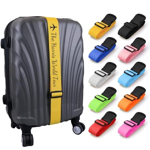 Personalised Luggage Strap for Suitcase, Custom Luggage Strap, 1 Pieces