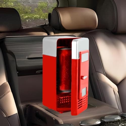 Mini Fridge Portable, USB Small Fridge Cooler & Warmer — view 3