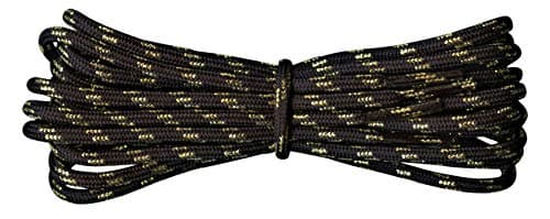 Fabmania Black with Metallic Gold Flecks Length 120 cm