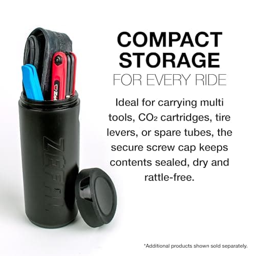 Zefal Unisex's Z Box Tool Bottle, Black, Medium — view 4