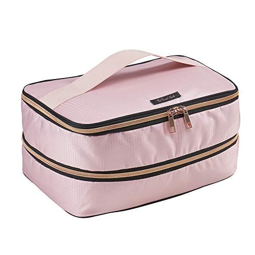 Cabin Max Travel Cubes Compression Packing Cube, Lightweight, Pink, 17L