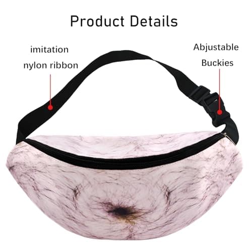 Secret Santa Gifts for Men,Belly-Shape Waist Bag,Funny Gifts for Men Him — view 2