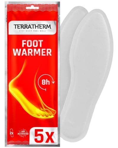 TerraTherm Insole Foot Warmers - Air Activated