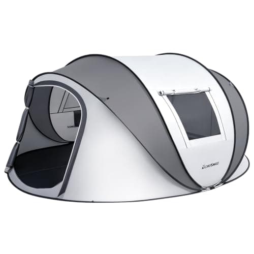 EchoSmile 2/4/6 Person Easy Pop Up Tent, Instant Family Tents for Camping