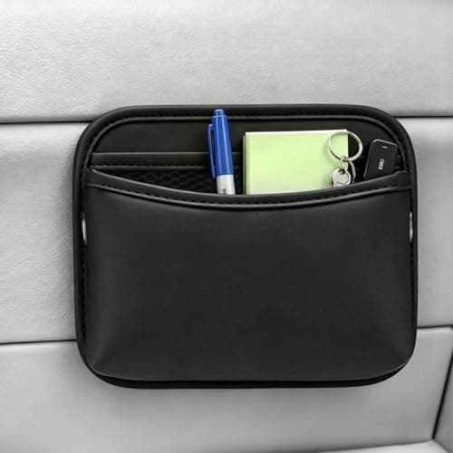 TEUYOE PU Leather Car Side Pocket Organizer, for Cars, SUVs & Trucks — view 5