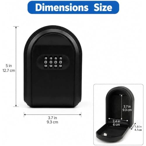 Car Key Lock Box Resettable Security Anti-Drop Organizer — view 6