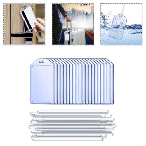 Travel Baggage Labels 10 Pack for Suitcases Backpacks — view 2