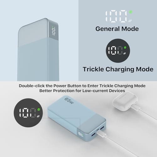 NOBIS Portable Charger 20000mAh 65W Power Bank Fast Charging — view 5