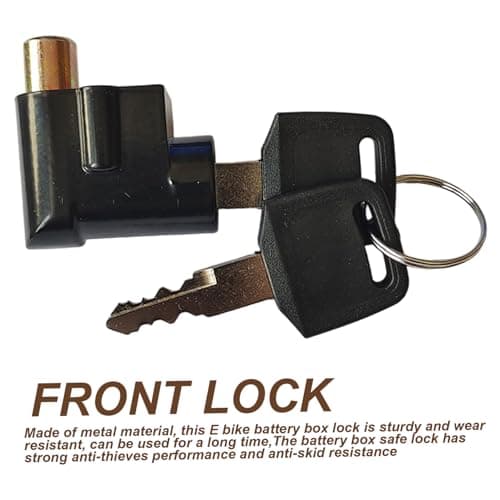 Rv Battery Lock, Anti-Theft Metal Safety Portable Ebike Key Ignition Rv Battery Box Lock with 2 Keys — view 5