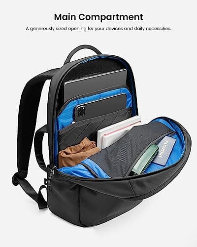 tomtoc Business Laptop Backpack Minimalist Daypack Daily Commute Work, 20L — view 4
