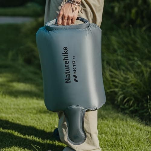 Naturehike Pump Sack Roll Top Compression Pump Bag for Sleeping Mats, Portable Pump Sack for Camping Mats, Sleeping Pad, Inflatable Air Mattress — view 4