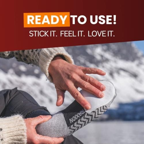 THERMOPAD toe warmers – THE ORIGINAL: 10 or 30 pairs of heat pads for 9 hours of warmth I Ready-to-use foot warmers I Extra warm heating pads – ideal for outdoor activities and ski boots — view 4