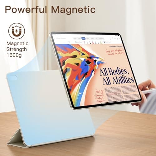 JETech Magnetic Case for iPad Air 11" M4/M3/M2 & iPad Air 5/4, Starlight — view 3