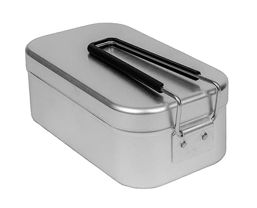 Trangia Regular Aluminium Mess Tin with Handle - 165x90x65 mm for Camping, Hiking, Backpacking, Fishing — view 2