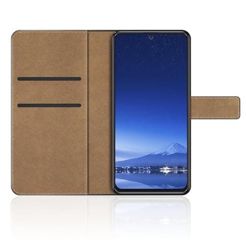 ESACMOT Folio PU Leather Case for ZTE Telstra 5G Hotspot 2 - Black — view 2