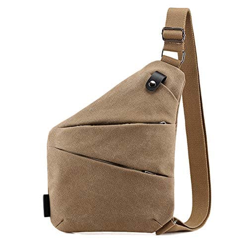 Ovecat Unisex Anti Theft Sash Sling Crossbody Bag
