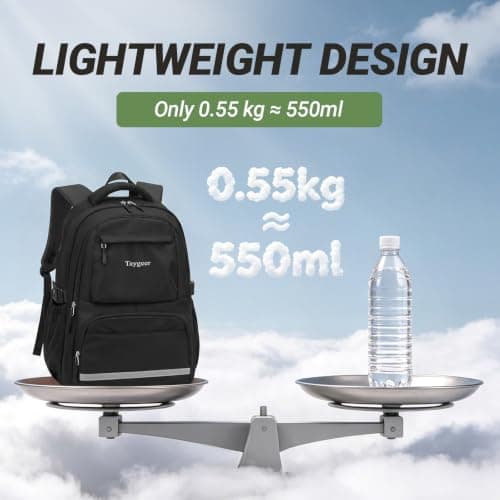Taygeer School Bag for Boys, Lightweight Backpack for Teenage Boys Men — view 2