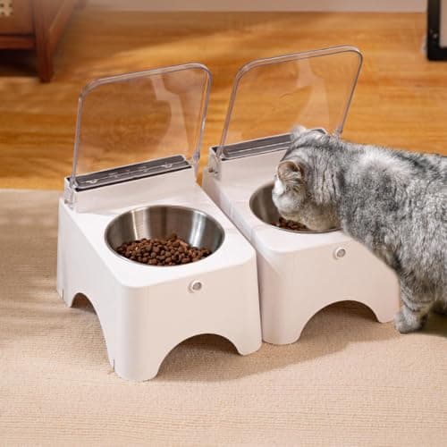 Smart Pet Feeder with Lid – Sensor-Activated Automatic Cat Food Bowl — view 3