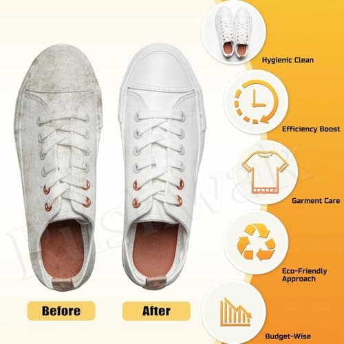 Rushwak Shoe Washing Machine Bag Laundry Shoes Bag for Washer and Dryer Reusable and Durable Zipper Plush Washing Machine Bags for Sneakers, Running Shoes, Sock and Toys — view 4