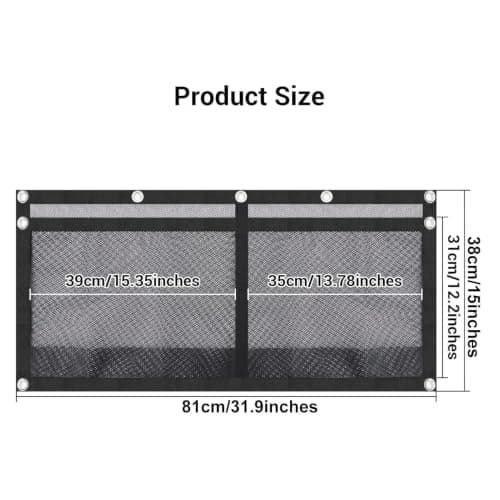Boat Storage Compartments Suspended Mesh Quick-Dry Large Capacity — view 6