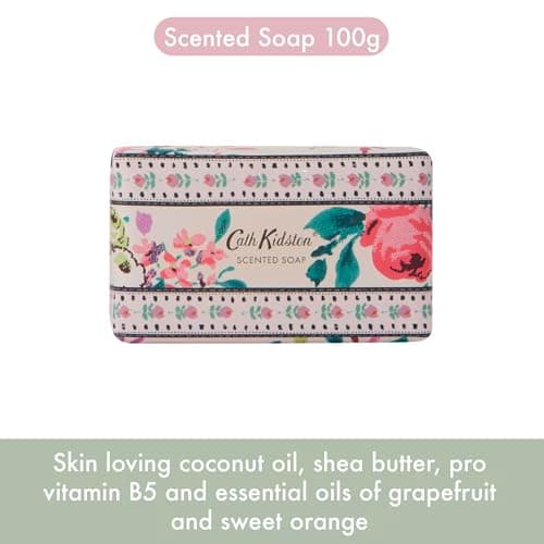 Cath Kidston Hand & Body Cream & Wash 3x 30ml, Soap 100g, Travel Washbag — view 6
