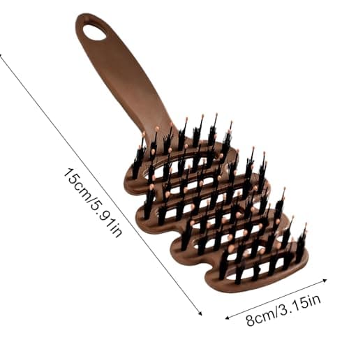 Scalp Brush Detangling Tool Massager Anti Static Bristles Handle — view 5